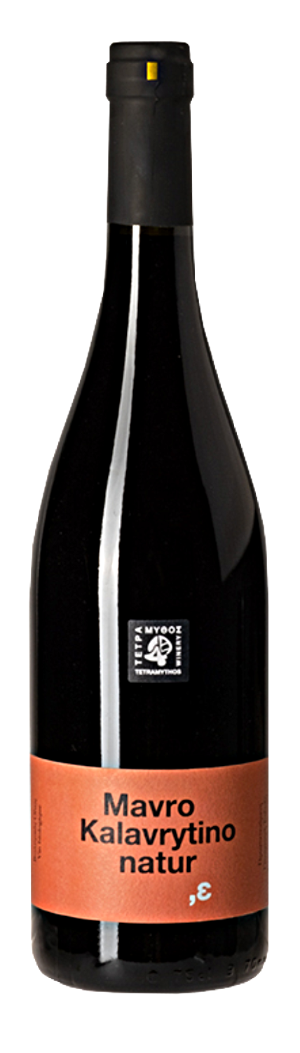 MAVRO KALAVRYTINO NATUR - PGI PELOPONNESE, 75cl