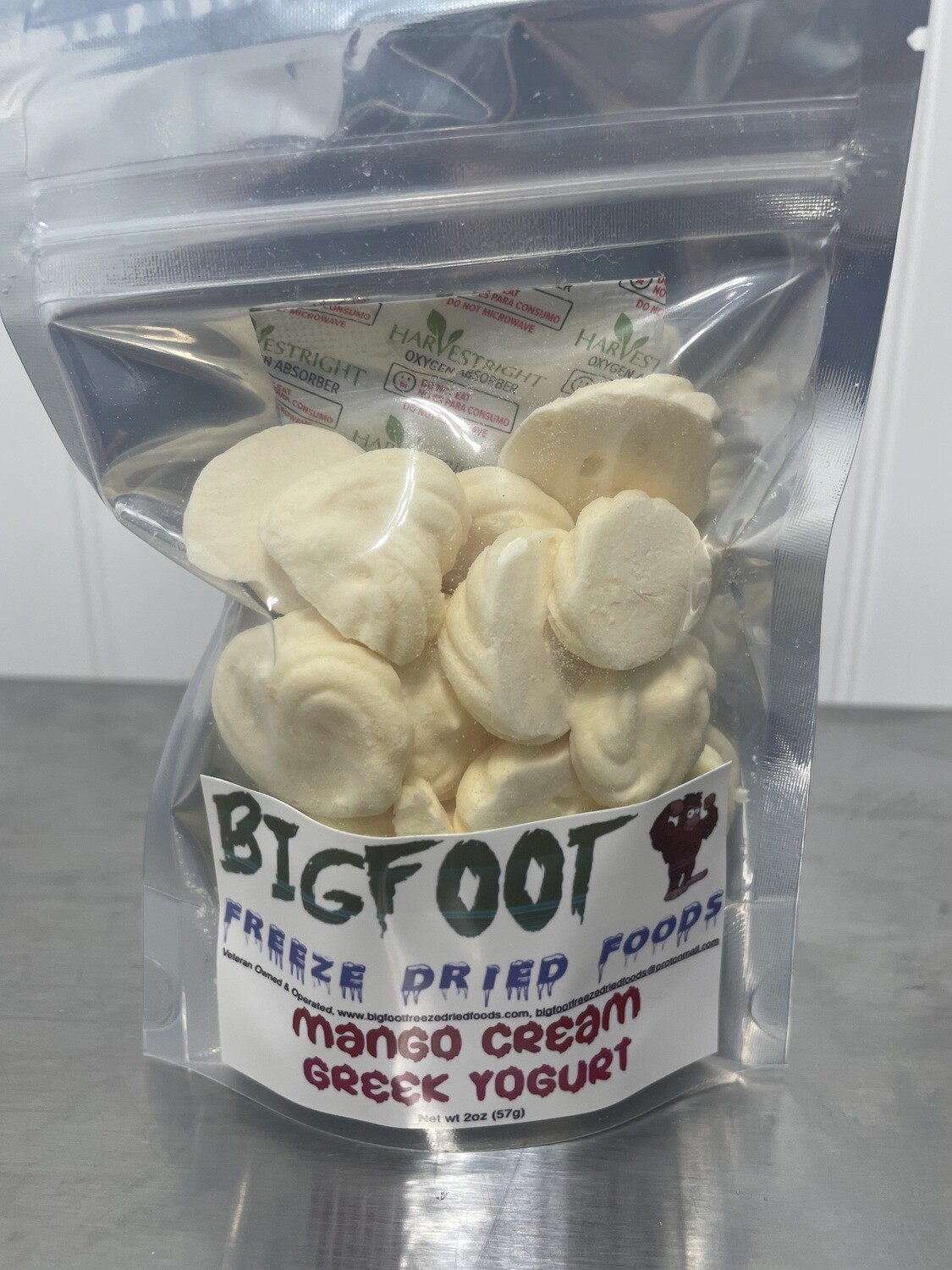 Mango Cream Greek Yogurt-FREEZE DRIED-SMALLFOOT BAG