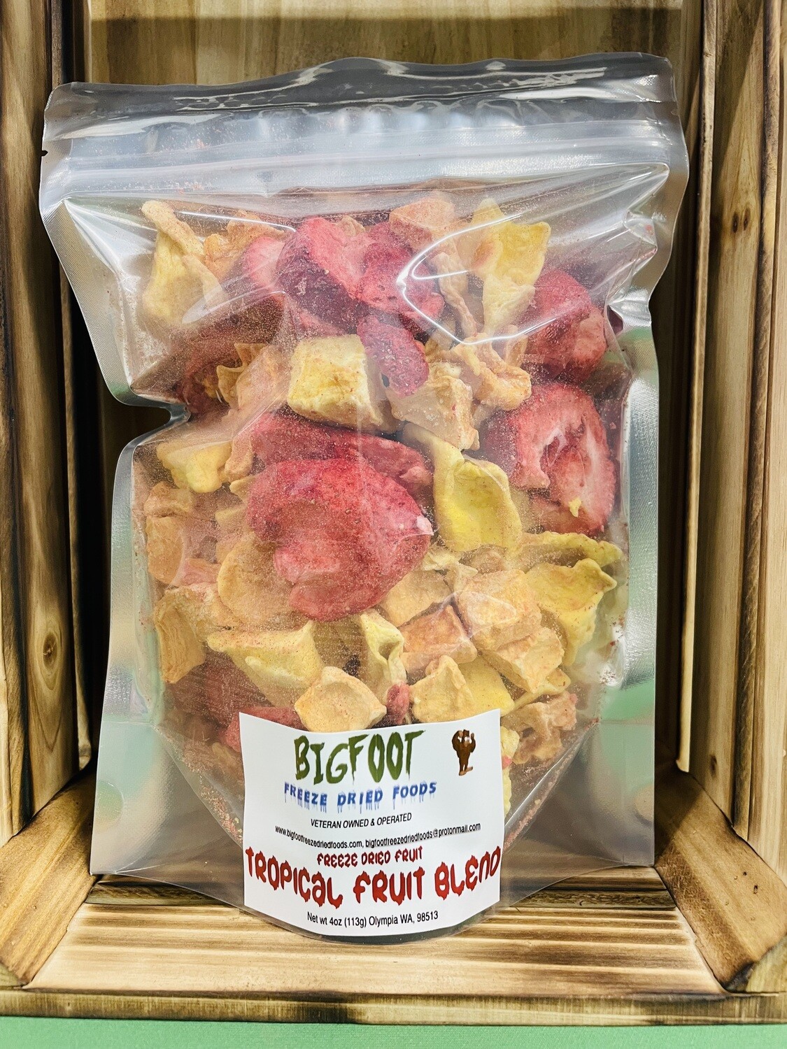 Tropical Fruit Blend-FREEZE DRIED-BIGFOOT BAG