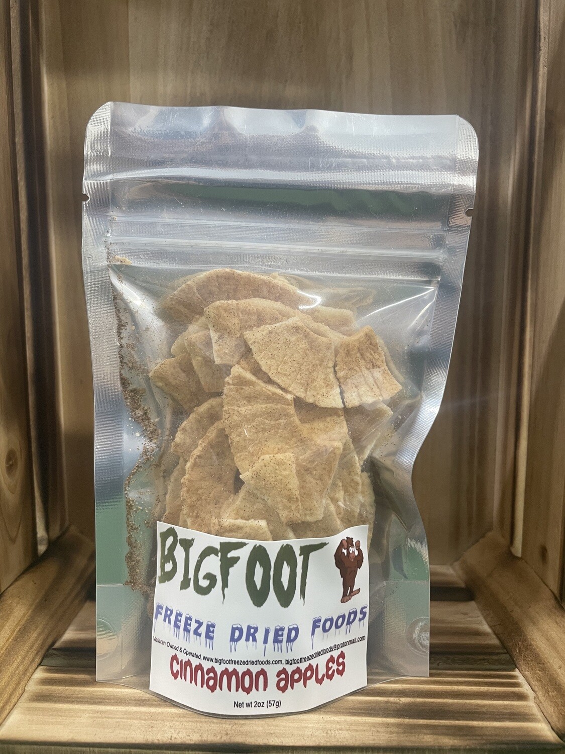 Cinnamon Apples-FREEZE DRIED-SMALLFOOT BAG