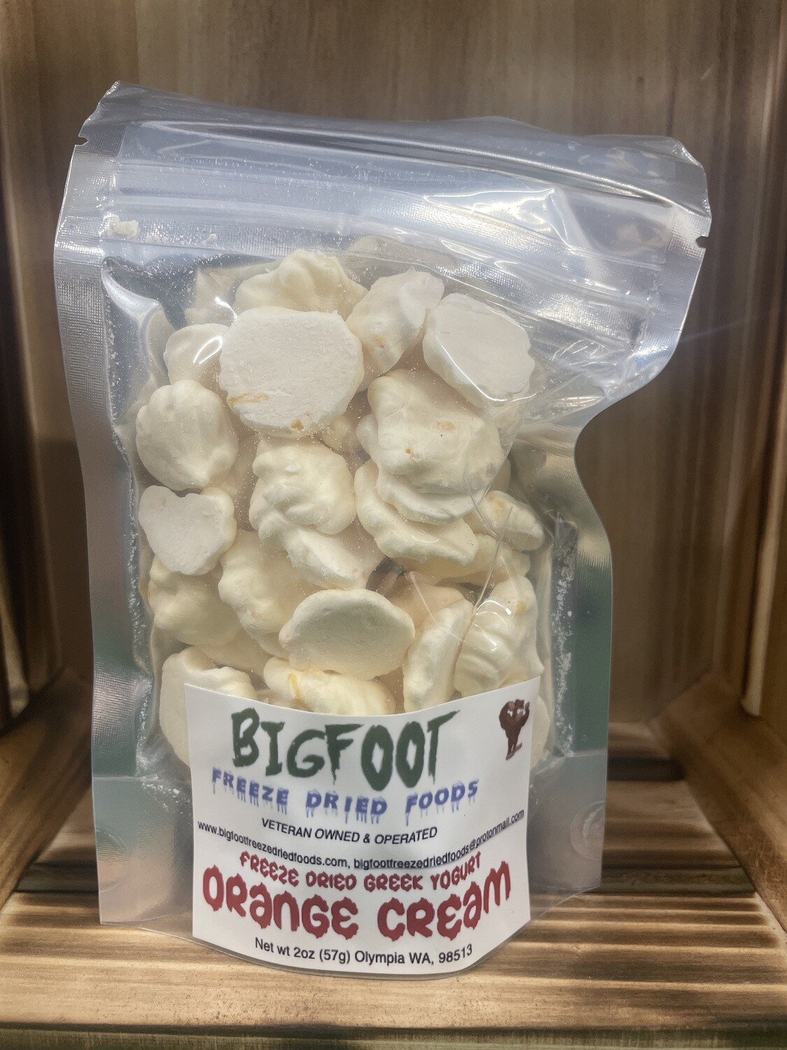 Orange Cream Greek Yogurt-FREEZE DRIED-SMALLFOOT BAG