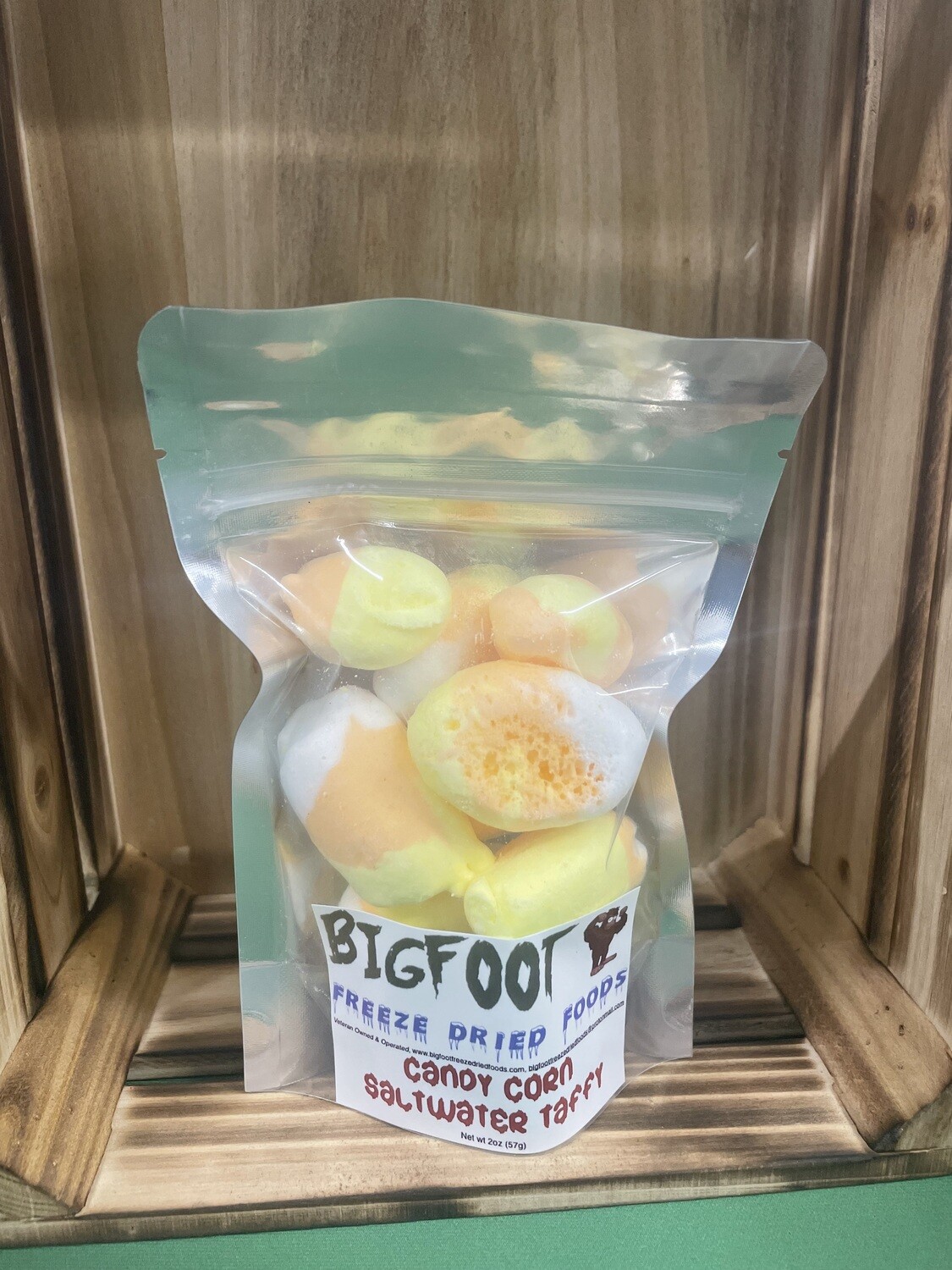 Candy Corn Saltwater Taffy-FREEZE DRIED-SMALLFOOT BAG