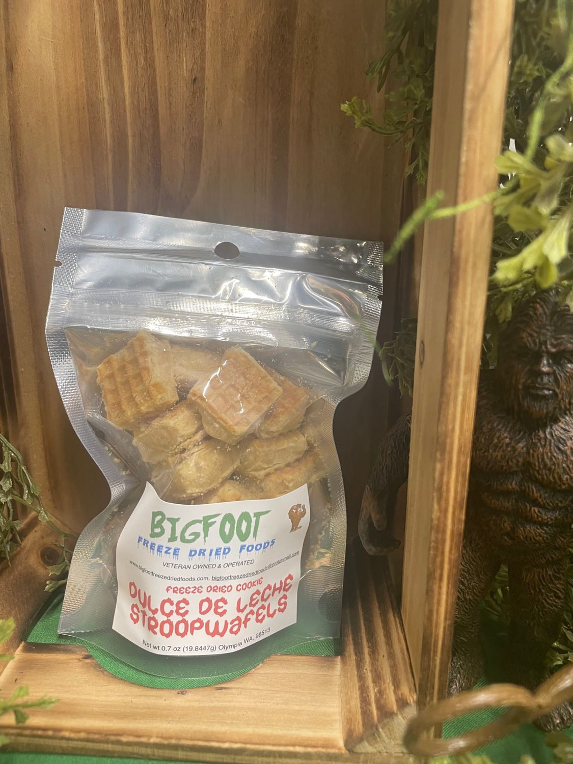 Dulce de Leche Stroopwafels-FREEZE DRIED-SMALL BAG