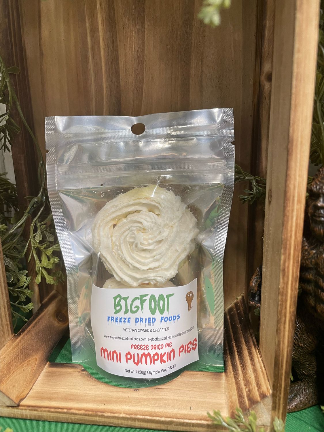 Mini Pumpkin Pies, FREEZE DRIED, SMALL BAG