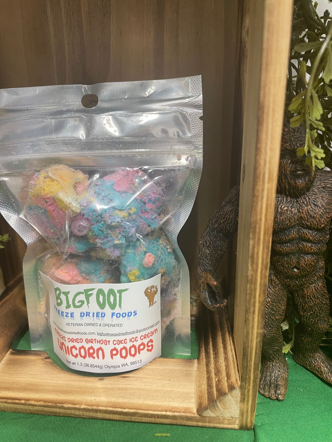 Unicorn Poops-Birthday Cake Ice Cream-FREEZE DRIED-Small Bag