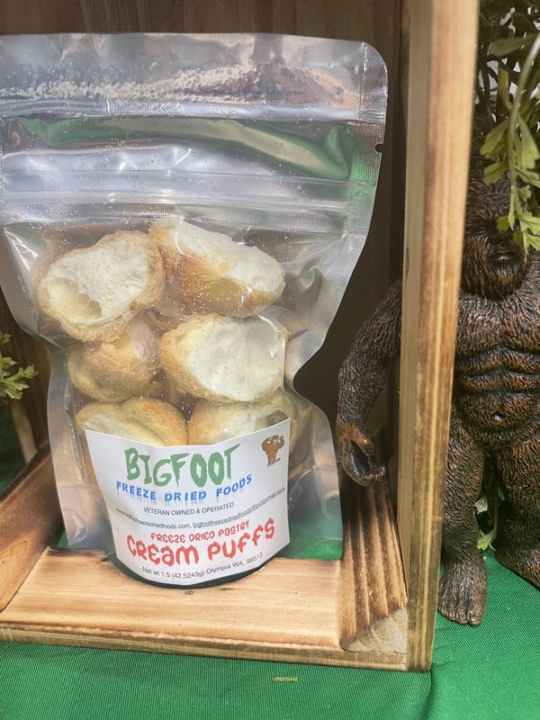 Cream Puffs-FREEZE DRIED-Small Bag