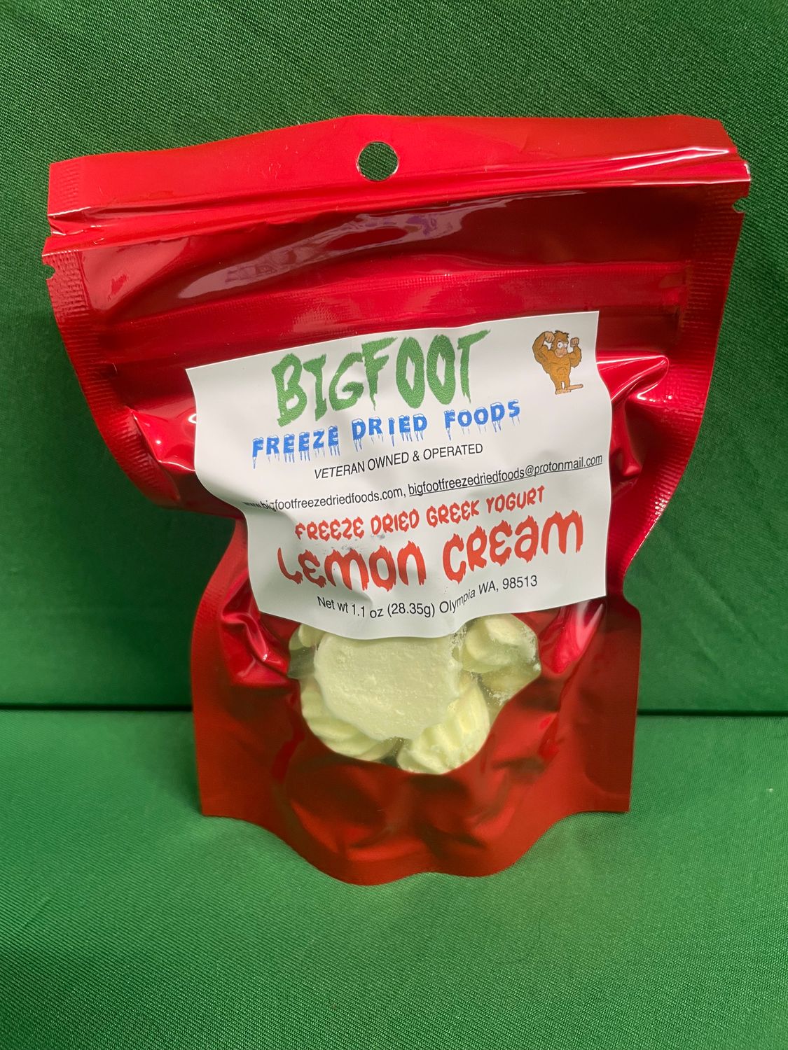 Lemon Cream Greek Yogurt-FREEZE DRIED-SMALL BAG