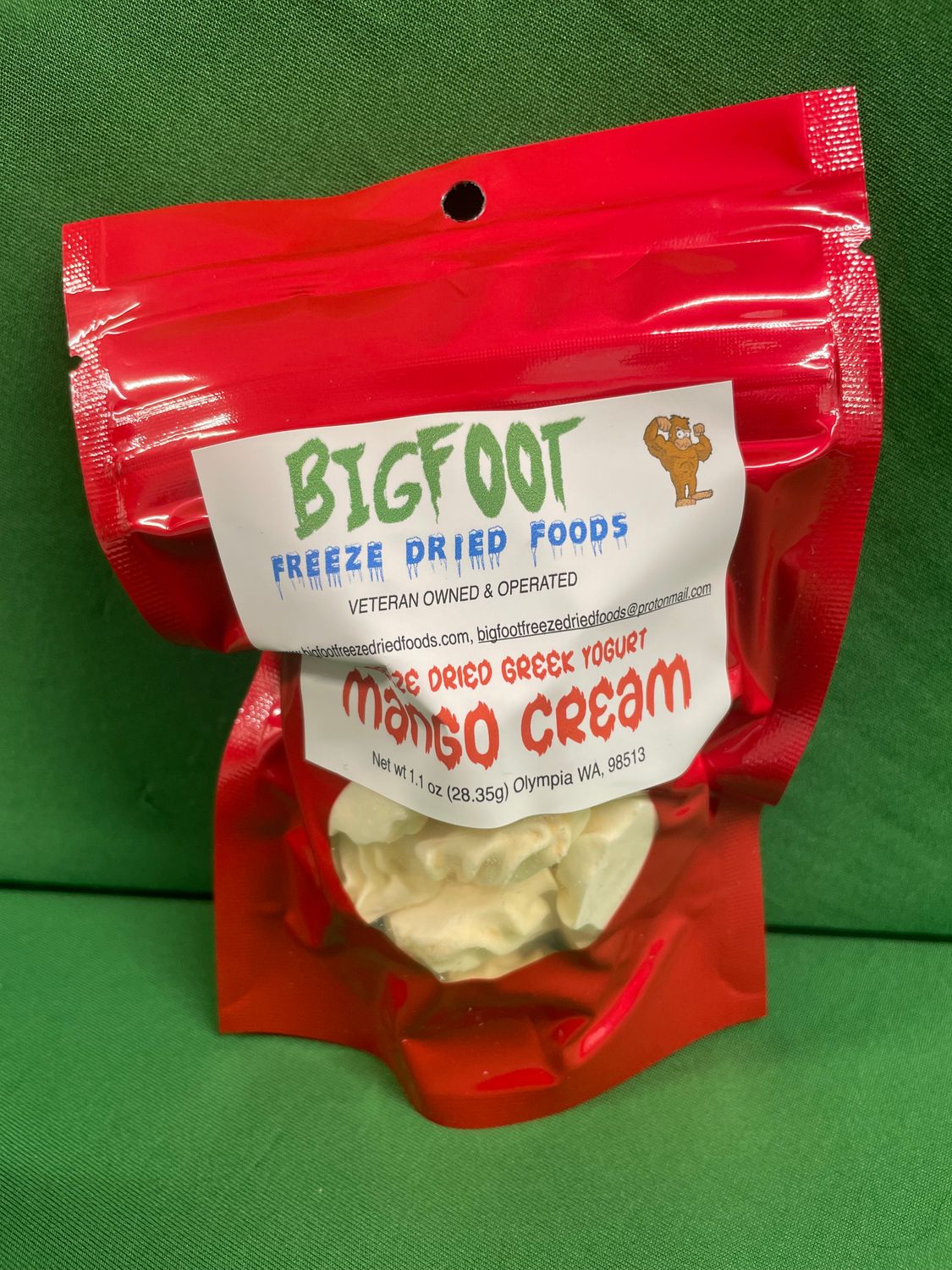 Mango Cream Greek Yogurt-FREEZE DRIED-SMALL BAG