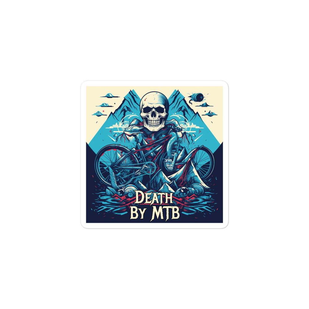 Death By MTB Sticker