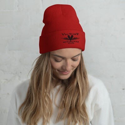 Unisex VMC Embroidered Knit Cap - Black Logo