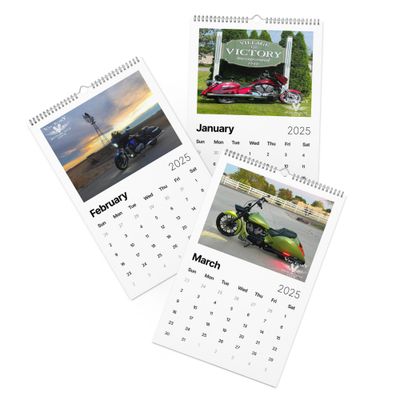 VMC Bike of the Month Wall Calendar (2025)