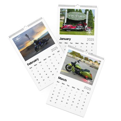 VMC Bike of the 12-Month Wall Calendar (2025)