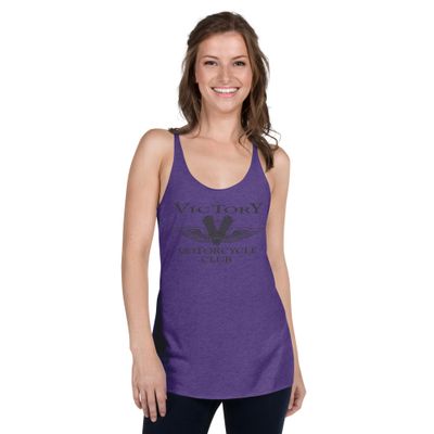 Women's VMC Racerback Tank - Black Logo