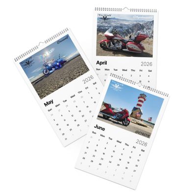 VMC Bike of the Month Wall calendar (2026)