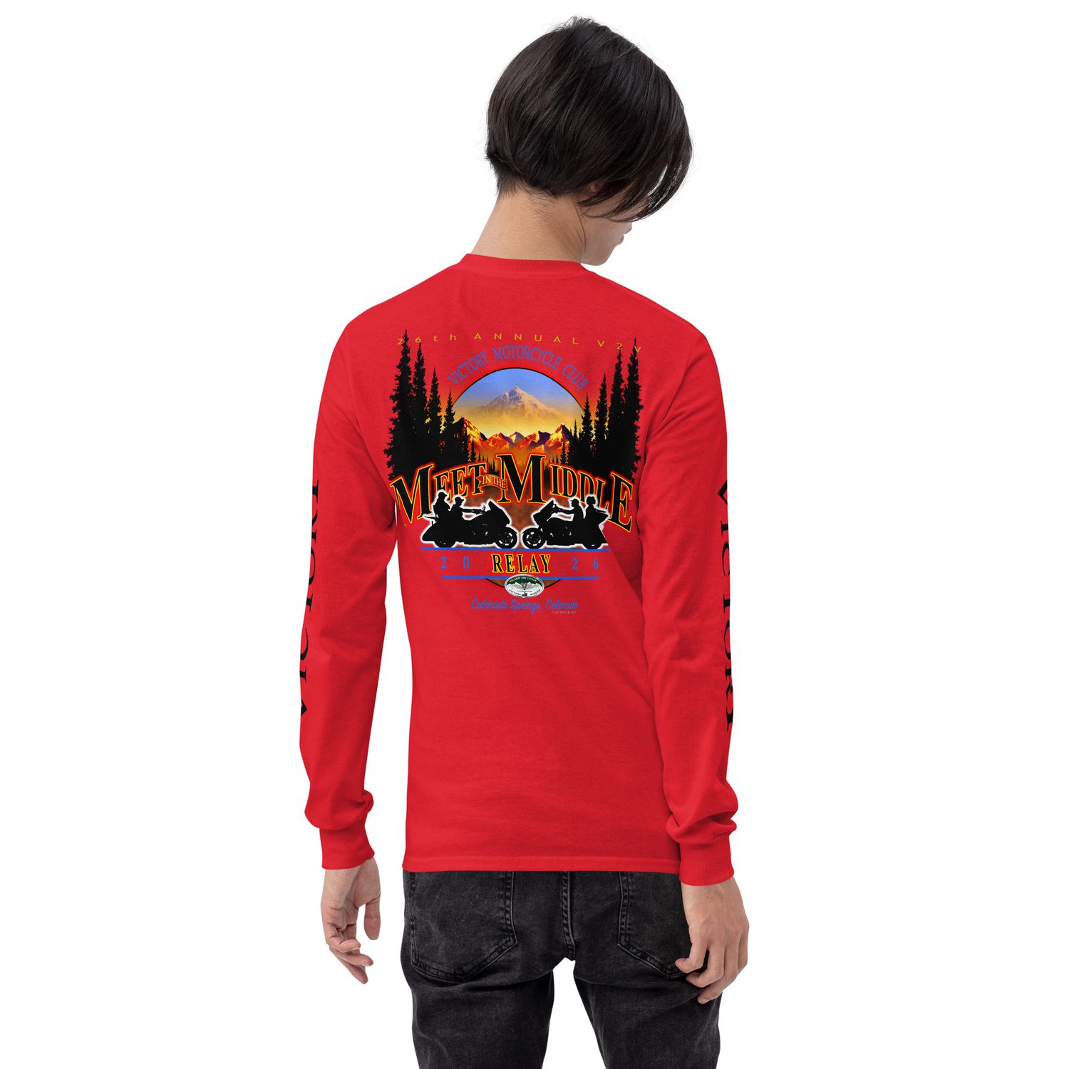 2026 National V2V Long Sleeve Shirt - Black Logo