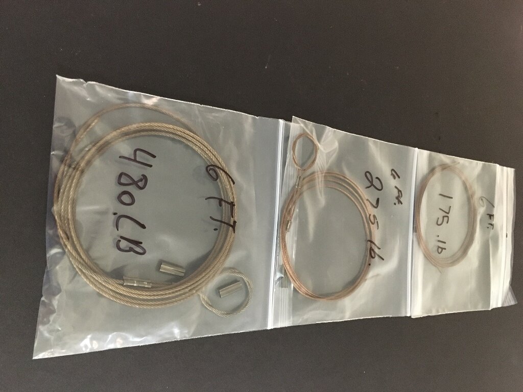 Cable Leaders for Wahoo Lures