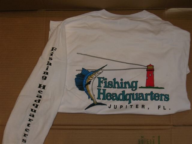 Original Fishing Headquarters Long Sleeve Shirt