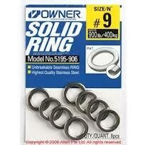 Owner Stainless Steel Rings for Kit Fishing