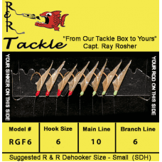 R&R Fluorocarbon Sabiki RGF6