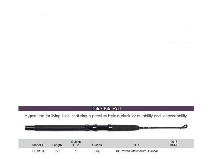 Star Deluxe Kite Rod
