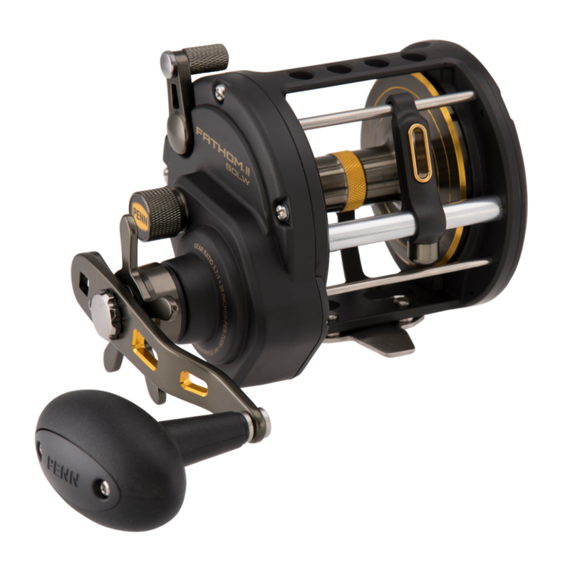 Penn Fathom II Star Drag Reel with Level Wind