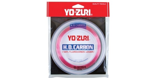 YOZURI DISAPPEARING PINK FLUOROCARBON LEADER