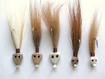 Bonefish Jig Assortment Brown and Tan