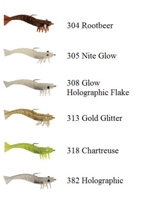 D.O.A. Shrimp Lure 4"