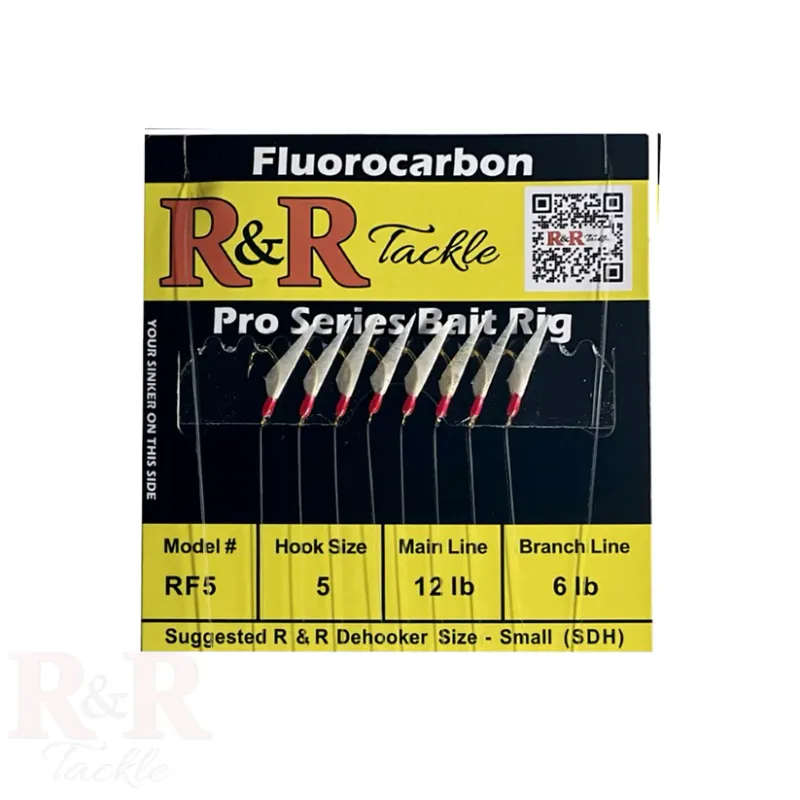 R&R Fluorocarbon Sabiki RF5 Pro Series