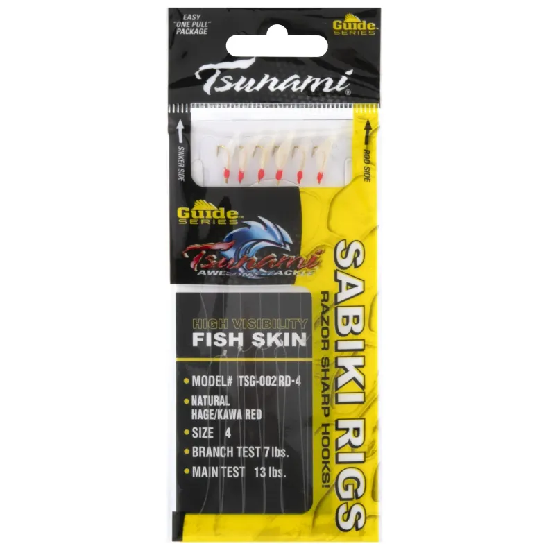 Tsunami Fish Skin Sabiki Rig