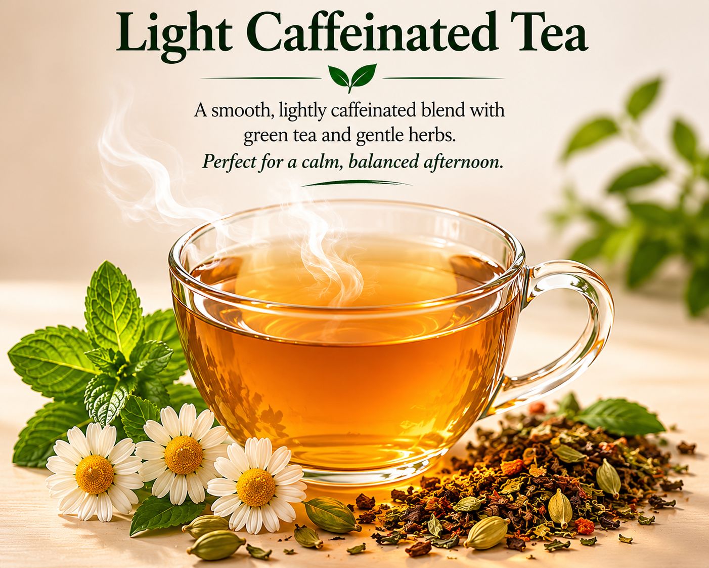 Light Caffeinated Tea