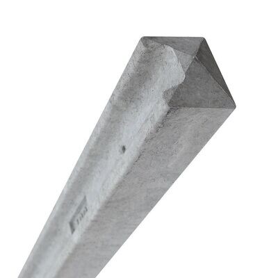Slotted Concrete end post