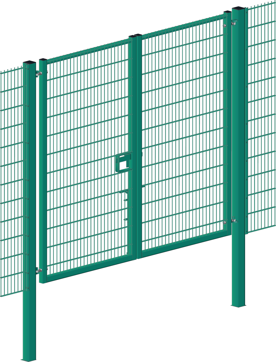 Double Leaf Mesh Gate - 5m wide