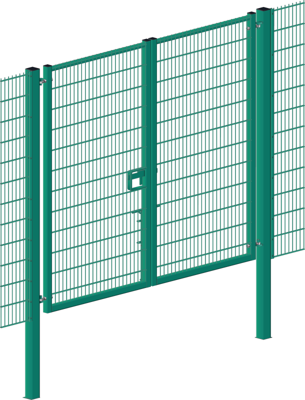Double Leaf Mesh Gate - 4m wide