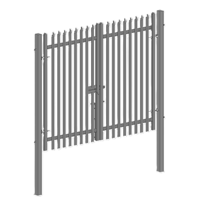 Double Palisade Gate - 2m wide