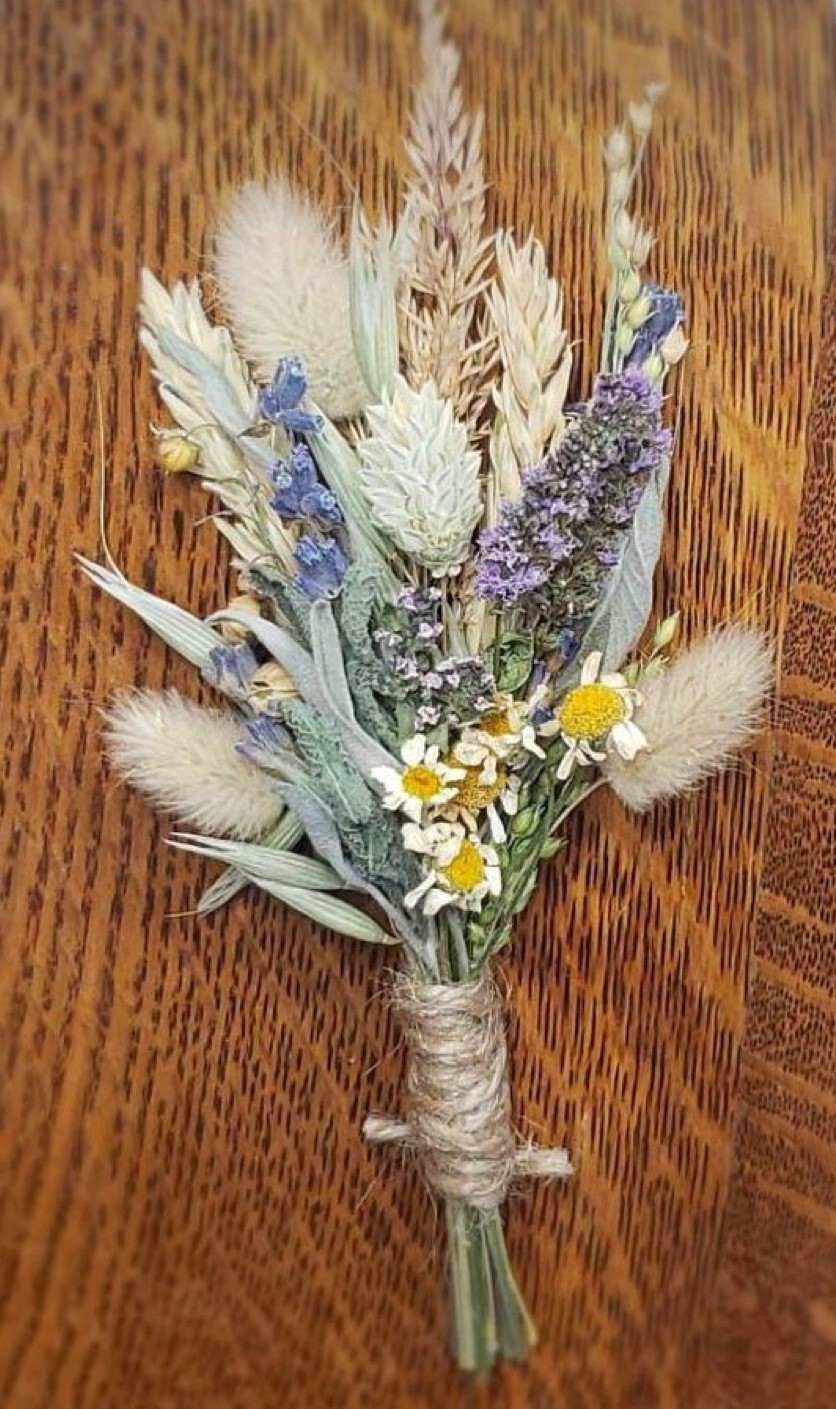 Button holes for weddings and formals