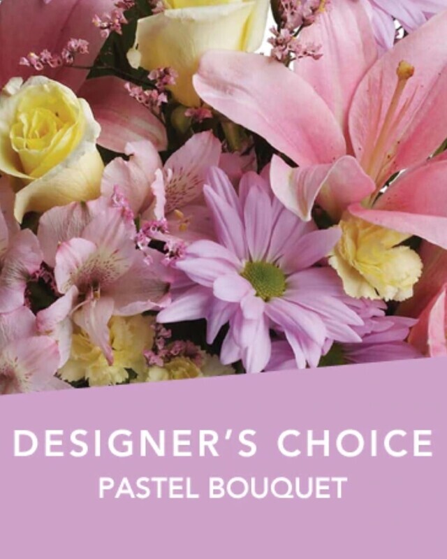 Designer's choice pastel bouquet