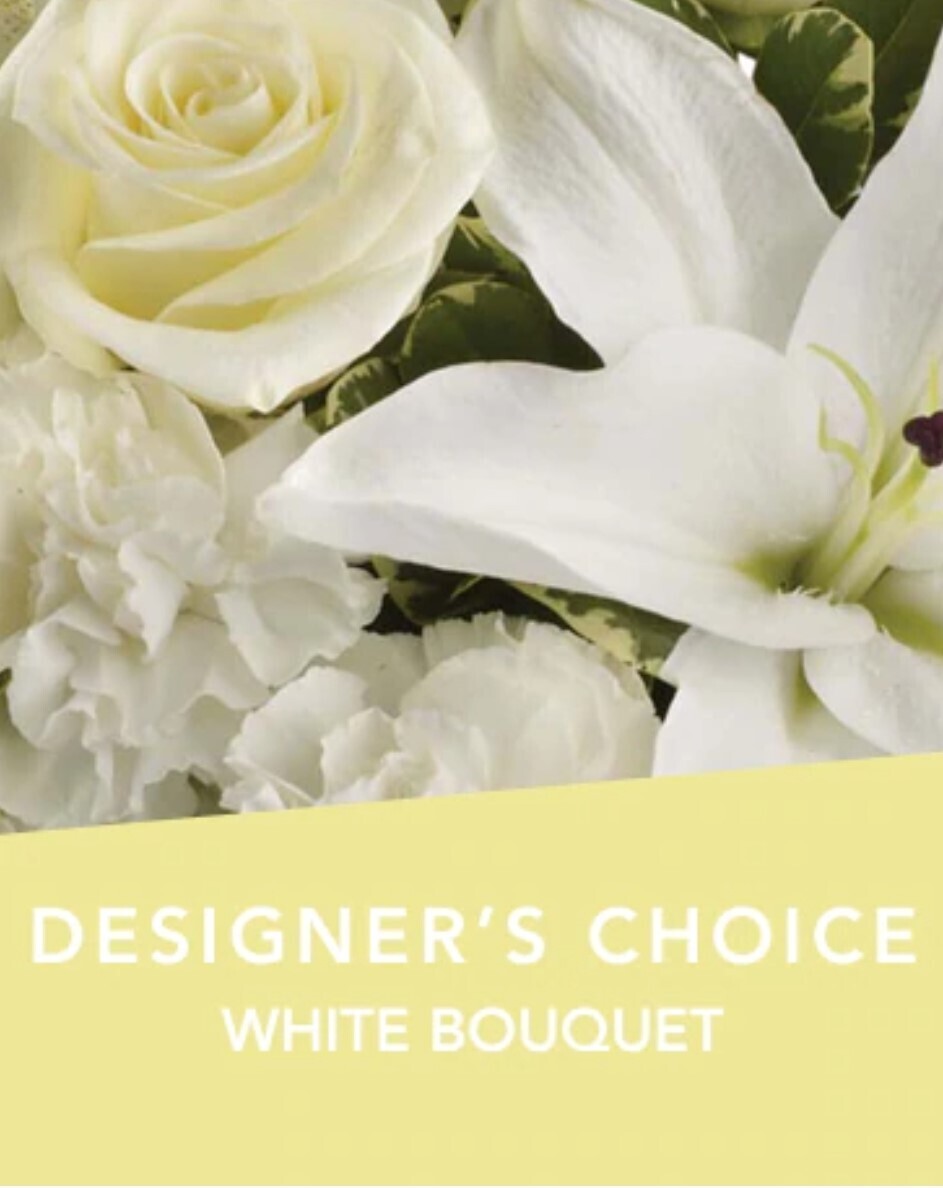 Designer's choice white bouquet