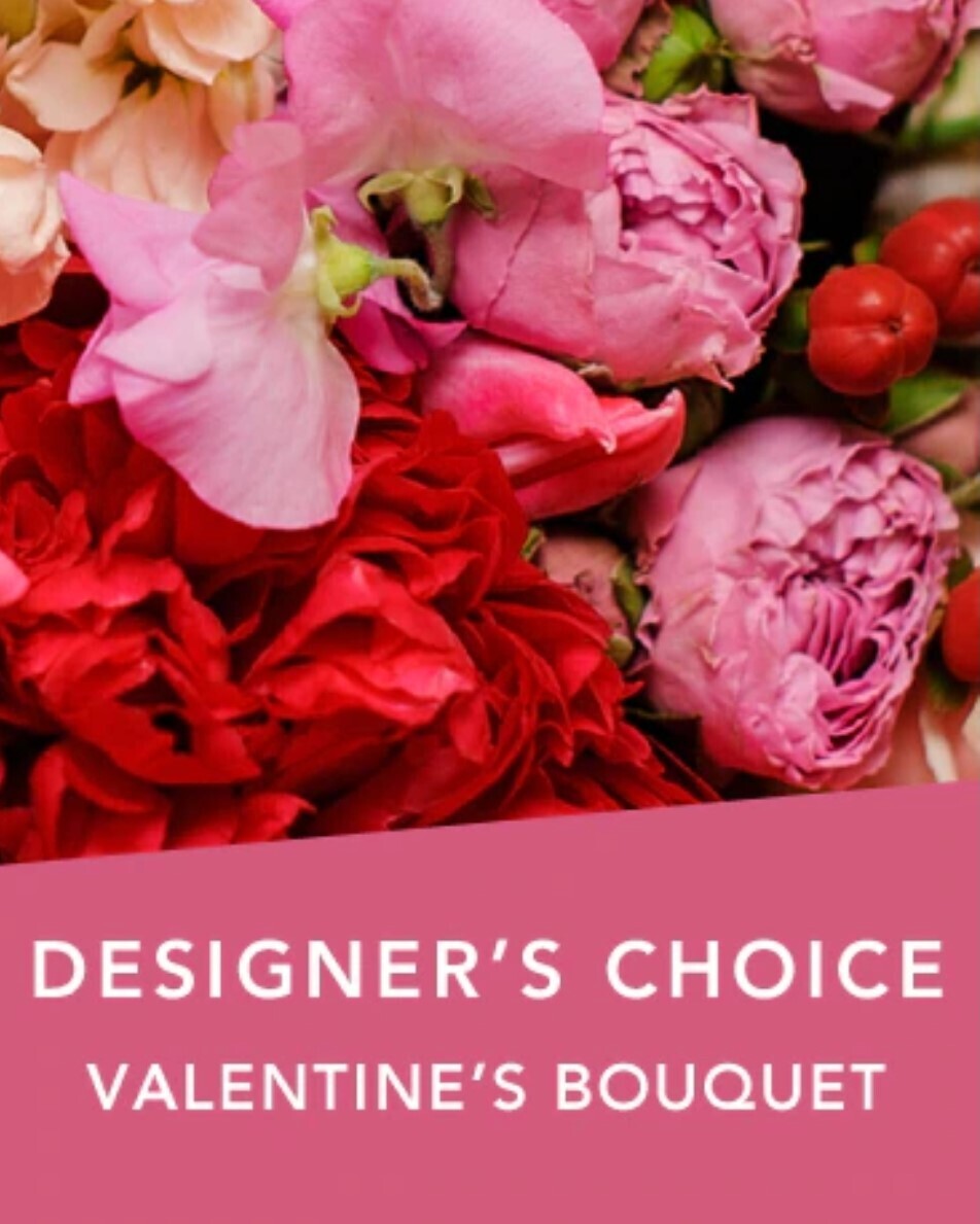 Designer's choice valentines bouquet