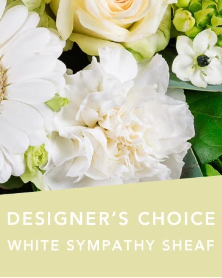 Designer's choice white sympathy sheaf
