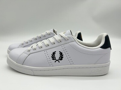 FRED PERRY WHITE NAVY