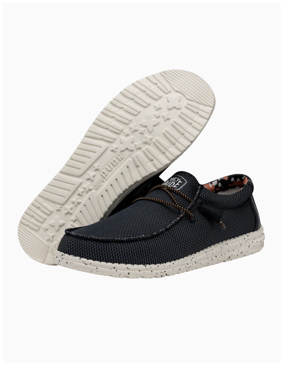 MOCASINES SIN CORDONES HEY DUDE WALLY SOX STITCH AZUL MARINO