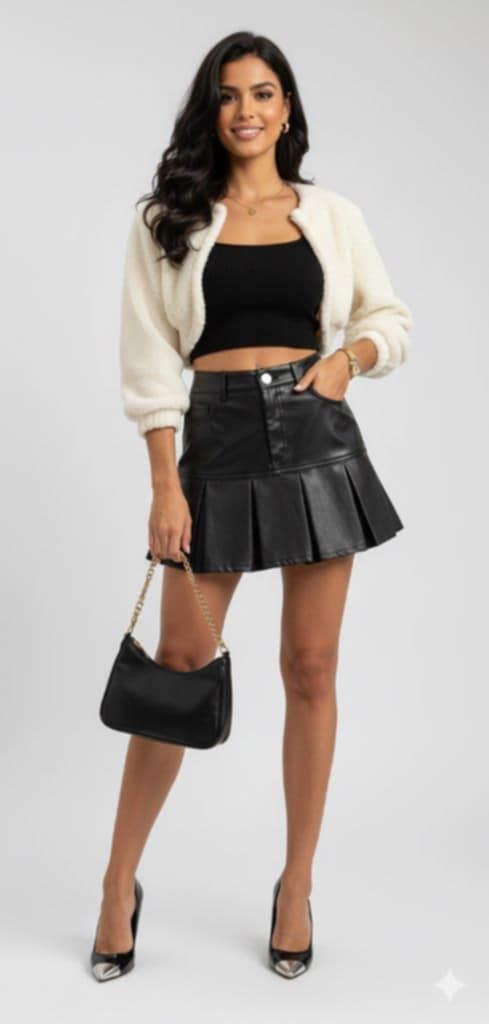 Mini jupe noire