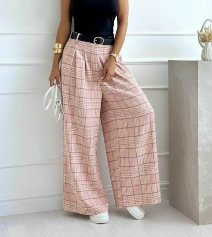 Pantalon jambes larges