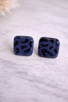 Clous d’oreilles Bleu Nuit