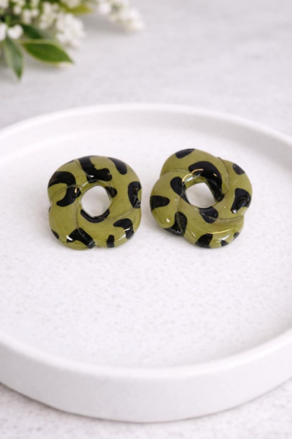 Pampilles Kaki et noir