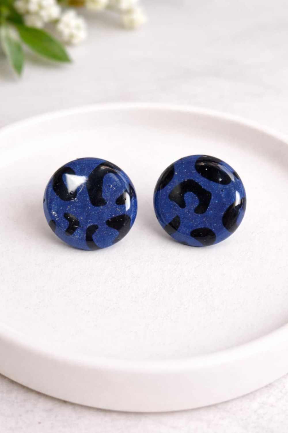 Boucles d’oreilles Léopard