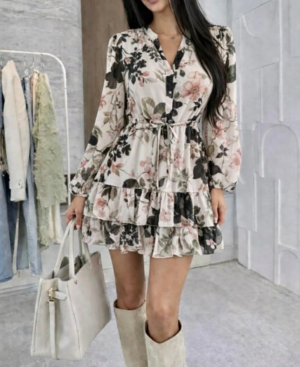 Robe floral