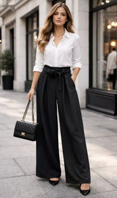 Pantalon large