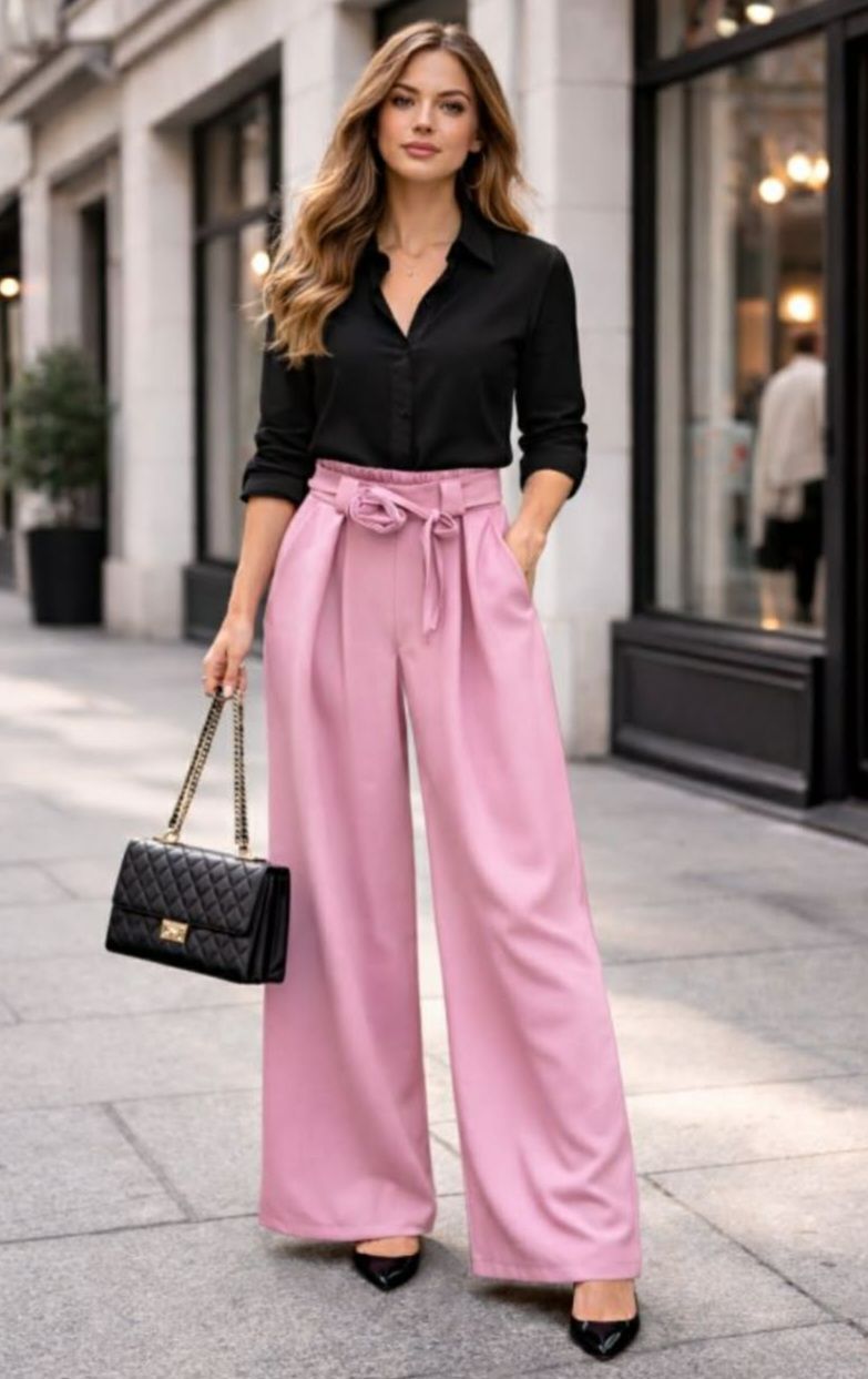 Pantalon large